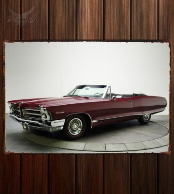 Металлическая табличка Pontiac Catalina 421 Convertible (25267)